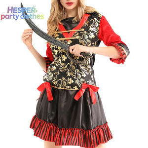 Disfraz de Pirata HESPER 2026 para Mujer, Traje de Personaje de Película con Top y Diadema, Ropa para Juego de Rol de TV para Carnaval - Product Image 1