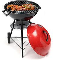 Dropshipping Barbecue au charbon de bois portable Original Kettle 17 pouces pour pique-nique et camping