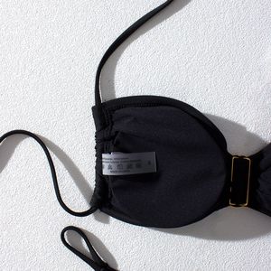 Maillot de bain grande taille avec protection UV Vêtements de plage pour <span class=keywords><strong>femme</strong></span> voilée <span class=keywords><strong>Bikini</strong></span> avec coquille festonnée en métal - Product Image 5