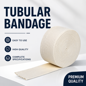 Seamless Cotton Polymer Tubular <b>Bandage</b> Elastic Compression Stockinette <b>Tube</b> <b>Bandage</b> For Wound Dressing Limb Support - Product Image 1