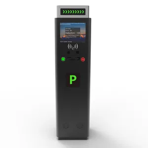 स्वचालित कार्ड/टिकट पार्किंग मशीन रडार स्मार्ट कार पार्किंग प्रबंधन प्रणाली में निर्मित कार पार्क टिकट मशीन
