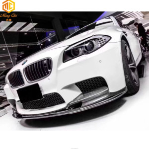 Kit de carrocería de coche, difusor de parachoques delantero, falda lateral, material de fibra de carbono, adecuado para <span class=keywords><strong>BMW</strong></span> serie 5, F10, <span class=keywords><strong>m5</strong></span>, 525I, 530I, 540I, F10 <span class=keywords><strong>m5</strong></span> - Product Image 6