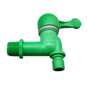 2026 Wholesale Factory Price Wall-mounted Durable Plastic Faucet Ceramic Cartridge DN15 Water Tap - Product Image 2