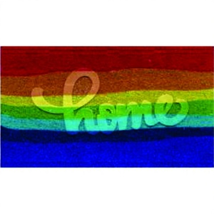 Couleur arc-en-ciel avec paillassons imprimés pour la maison et la zone d'entrée Tapis antidérapant doux et soyeux au prix de gros - Product Image 3