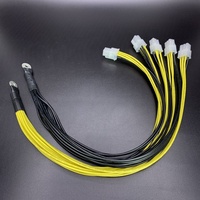 Kabel Harness Elektronik Bx 5557-6Y Plug Male APW3 UL1569-18AWG Kuning/Hitam