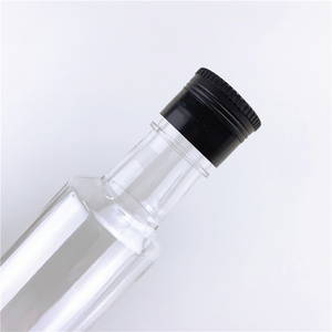 Botella redonda transparente de aceite de oliva de 100 ml, condimento de vinagre, botella de PET vací<span class=keywords><strong>a</strong></span>, botella de salsa de soja con sabor <span class=keywords><strong>a</strong></span> sésamo de grado alimenticio - Product Image 4