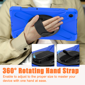Funda completa de plástico de silicona suave a prueba de golpes, funda dura para tableta con correa para el hombro para <span class=keywords><strong>Samsung</strong></span> <span class=keywords><strong>Galaxy</strong></span> <span class=keywords><strong>Tab</strong></span> A9 Plus A9 - Product Image 4