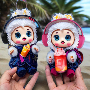 Linx New Doll Toy/pet Mini Decoration Headset for Kids Pet <strong>Animal</strong> Toys Colorful Lightweight <strong>Earphone</strong> From Headphone Manufacturer - Product Image 3