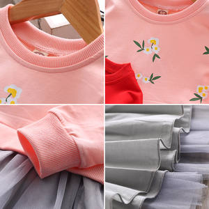 Ropa Infantil al por Mayor, Vestidos de Noche para Niñas Pequeñas con Mangas Largas para Fiestas - Product Image 3