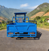 Tricycle de transport robuste, capacité 1500 kg, robustesse et durabilité, avec phares LED et essuie-glaces électriques