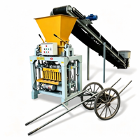 Machine mobile de fabrication de briques en promotion – Machine de moulage de blocs de ciment