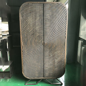 Lemari Pakaian Kayu Lingkaran Pohon Industri Yang Diklaim dengan Dua Pintu - Product Image 1