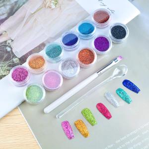 Polvere Glitter Colorata in Materiale PET 1kg Bangsai per Nail Art, Decorazioni Natalizie, Forniture per Feste, Artigianato, Regalo <span class=keywords><strong>di</strong></span> Natale - Product Image 3