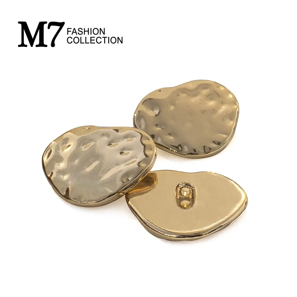 Botones de abrigo de Metal con logotipo de diseño PW42, cubiertas decorativas de moda, botones a presión de Metal personalizados de aleación de Zinc