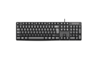 Harga grosir kesederhanaan dan kepraktisan keyboard berkabel USB untuk Keyboard Gaming kantor