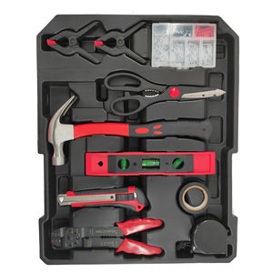 Juego de herramientas de mano Mehanic de 950 piezas, 186 piezas, alicates de destornillador en caja de carro de aluminio portátil - Product Image 4