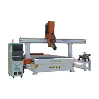 19% de réduction sur la machine de gravure CNC 4 axes 1325 pour le bois et la mousse, machine de façonnage de planches de surf