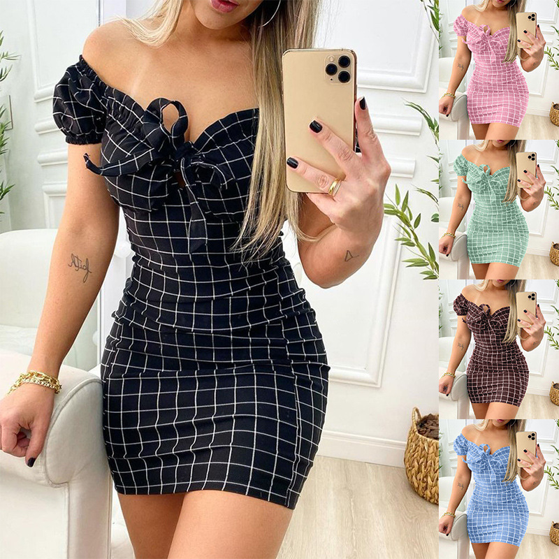 Vestidos Flojos Vestidos Pegados Abajo Sueltos Arriba Vestidos