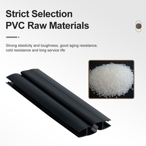 Venta al por mayor de fábrica: Tiras de sellado magnéticas de PVC, aluminio, caucho y silicona para puertas de <span class=keywords><strong>ducha</strong></span>, juntas a prueba de frío y polvo. - Product Image 4