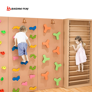 Panneau de jeu PE, équipement de terrain de jeu, montage mural intérieur pour enfants, terrain de jeu, mur d'escalade en vente - Product Image 6