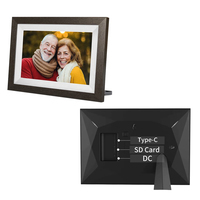Cadre photo numérique Premium 10 pouces, synchronisation cloud Wi-Fi, affichage de photos, cadeau souvenir créatif