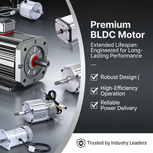 BLDC 모터 48V 5500W 3000RPM <span class=keywords><strong>DC</strong></span> 브러시리스 전기 모터 3상 코어리스 영구 자석 <span class=keywords><strong>DC</strong></span> 모터 (전기 자동차용) - Product Image 4
