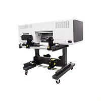 Imprimante UV DTF avec film de transfert, effet 3D, 60 cm, rouleau à rouleau, imprimante UV DTF pour autocollants, imprimante UV DTF