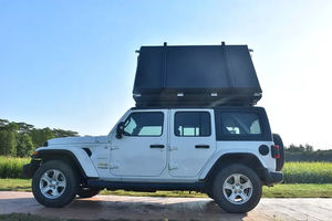 Tente de toit ouverte sur le côté en aluminium de luxe monocouche 4m coton coque dure <span class=keywords><strong>SBS</strong></span> fermeture éclair <span class=keywords><strong>Pop</strong></span> Design 2 personnes camping en plein air - Product Image 3