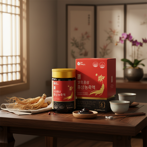Concentré fermenté de ginseng rouge coréen Millénaire Longévité 240g 100% pur extrait de plante Plantation artificielle Fabriqué en Corée - Product Image 3