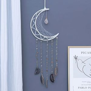 Décorations <span class=keywords><strong>vintage</strong></span> panier décoration murale ensemble macramé suspendu gris <span class=keywords><strong>cuisine</strong></span> évier ferme Accents assiettes décoratives - Product Image 3