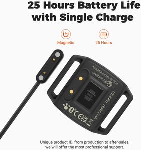 Monitor de Ritmo Cardíaco COOSPO Deportivo Recargable de Doble Banda, Sensor Óptico IP67, Compatible con ANT+ para BT Peloton DDP Yoga - Product Image 3