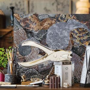 אגרוף חור אחד פליירים ידני מיני מטרי מכונת ניקוב 3 מ "מ 6 מ" מ ניירת פלדה כיתה esd-בטוח oem מותאם אישית - Product Image 3