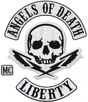 Grand Gilet Broderie Moto Club Patch