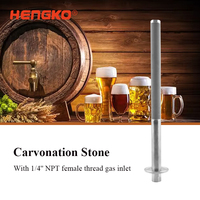 Pierre à carbonatation en acier inoxydable 316L de qualité alimentaire HENGKO, micro-bulles pour la brasserie et la bière artisanale