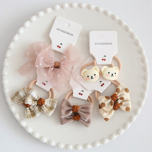 Baby Hair <strong>Ties</strong> with Bows for Toddler Elastic Ponytail Holders Small Hair <strong>Ties</strong> For Baby Girls Infants Hair Accessories - Product Image 6