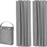 Cortina Parasol Portátil de Viaje, Removible con Ventosas y Cierres de Velcro, Ideal para Dormitorios