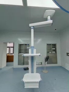 <span class=keywords><strong>Torre</strong></span> de Suspensión de Brazo Único para Quirófano y UCI, Soporte Mecánico para Instrumental Médico - Product Image 4