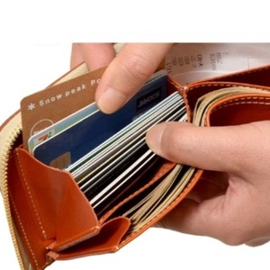 Portefeuille court multifonction en cuir tanné végétal de style japonais, en cuir de vachette véritable, créatif, unisexe, tendance, avec fermeture éclair à 7 caractères - Product Image 4