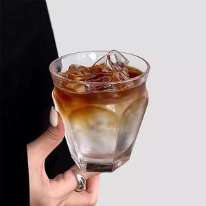 Tasse à latte art italienne, Tasse à café en <span class=keywords><strong>verre</strong></span> épais, Flat White glacé, <span class=keywords><strong>Macchiato</strong></span> court, <span class=keywords><strong>Verre</strong></span> à whisky, <span class=keywords><strong>Verre</strong></span> à spiritueux - Product Image 4