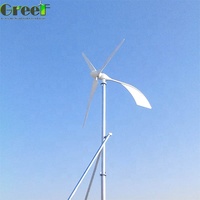 Éolienne 5kw Installation facile contrôle de pas électrique énergie éolienne petite éolienne onduleur générateur de puissance pour un usage domestique