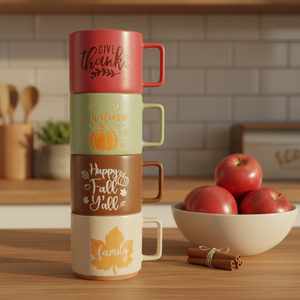 Custom High Quality Cartoon Style Office Home Solid Color Simple Coffee Porcelain Mug Business Gifts Food Safe Reusable - Product Image 3