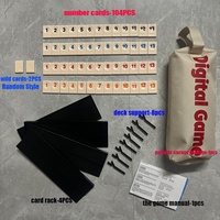 Permainan Mahjong Digital Plastik Cina Lintas Batas untuk 4 Pemain, Permainan Papan Ubin Digital Santai untuk Dewasa