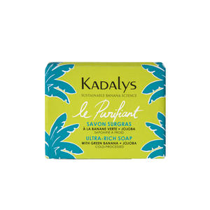 Kadalys Hecho en Francia, Jabón Purificante Ultra-Rico Natural de 80g, Limpiador Facial, Fabricante - Product Image 1