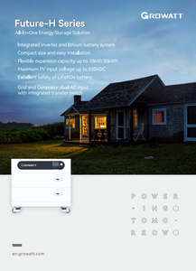 Système de batterie tout-en-un Growatt 5KWH-30KWH Série FUTURE-H SIM 6000 <span class=keywords><strong>ES</strong></span> Plus-V ABM 5.0LS-B1-H IP20 - Product Image 2