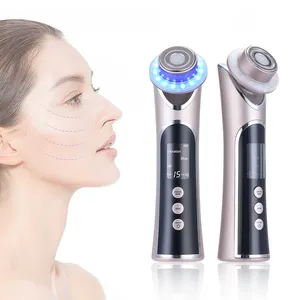 新型美容和个人护理产品振动治疗设备面部EMS皮肤面部按摩led灯美容设备