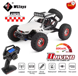 WLToys New 12429 WLtoys 1:12 4WD <b>RC</b> Racing Car High Speed Off-Road LED Remote <b>Control</b> Alloy Crawler Truck Light Buggy Toy - Product Image 6
