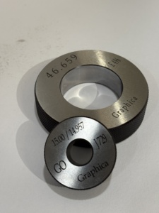 Ergonomic Plain Ring <b>Gauges</b> for Industrial Use Thread and Mechanical Inspection Heavy Duty High Accuracy <b>Measurement</b> <b>Tools</b> - Product Image 3