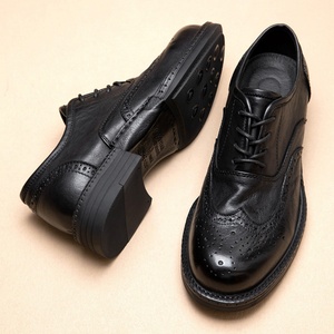Zapatos Oxford Clásicos Italianos Hechos a Mano para Hombre, Formales y Casuales, Hechos a Medida, Duraderos, con Aumento de Altura, de Cuero Vacuno para Otoño - Product Image 4