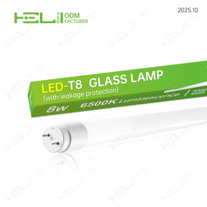 <span class=keywords><strong>หลอด</strong></span><span class=keywords><strong>ไฟ</strong></span> <span class=keywords><strong>LED</strong></span> <span class=keywords><strong>T8</strong></span> แบบแก้ว UL 8W ขนาด 2 ฟุต 1000lm 5CCT ขั้ว G13 แบบ B พร้อมระบบป้องกัน<span class=keywords><strong>ไฟ</strong></span>รั่ว สำหรับโรงงาน/โกดัง - Product Image 2