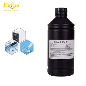EXLUB 902 Pegamento Adhesivo UV Universal para Plástico y Vidrio, Líquido, 1 kg - Product Image 1